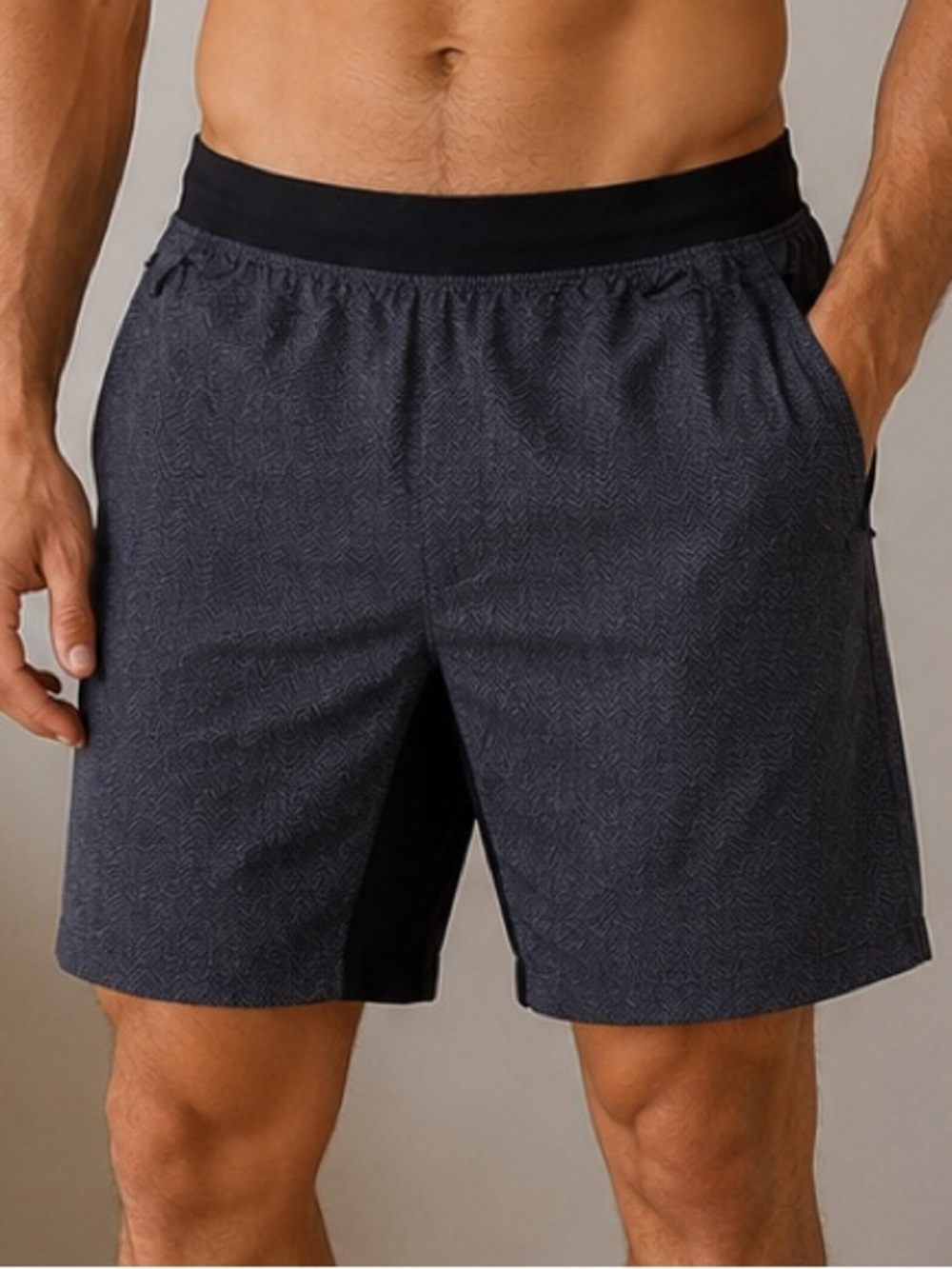 GAIAM Men's Dark Gray Athletic Shorts